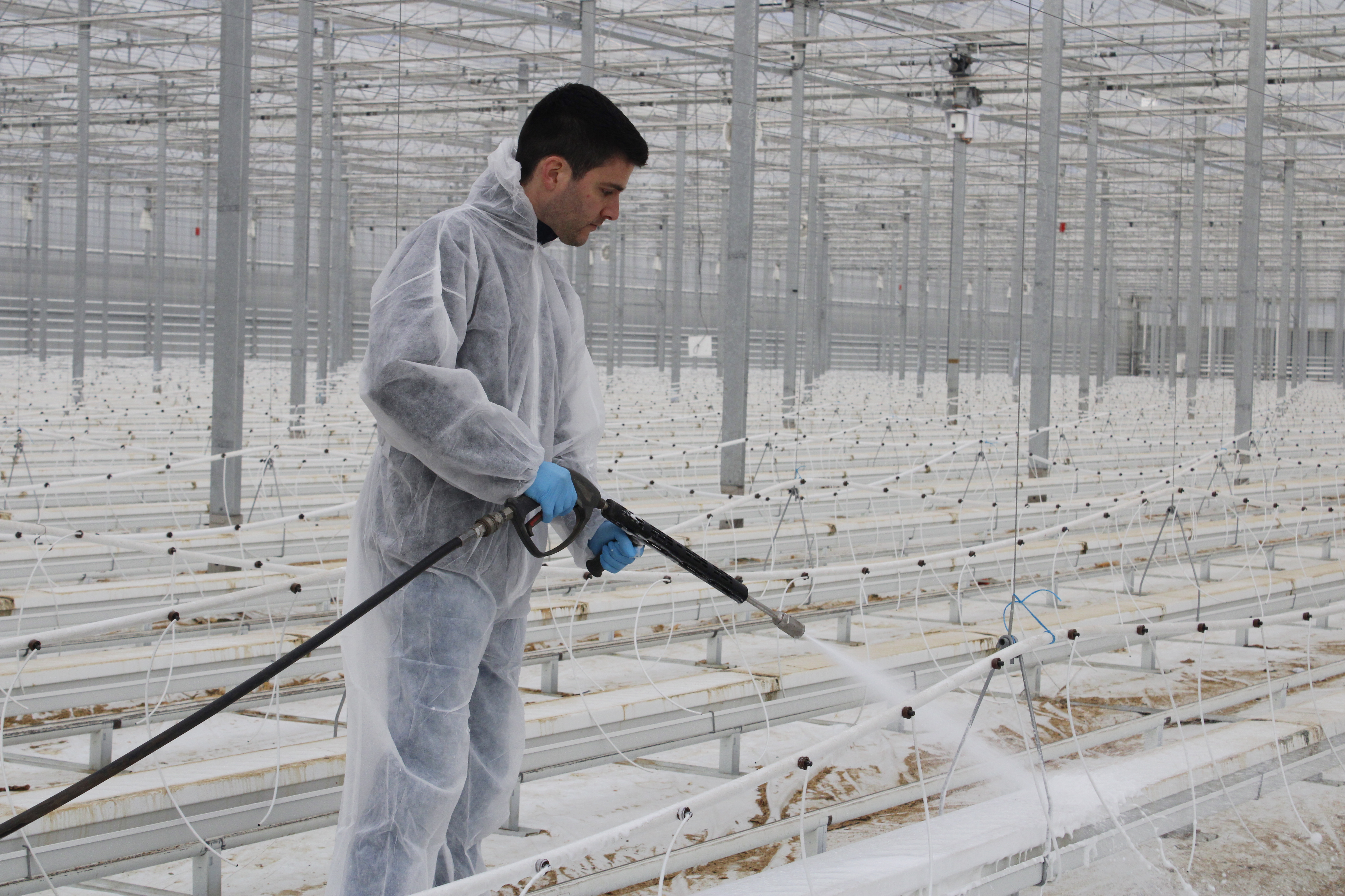 cleaning during crop rotation